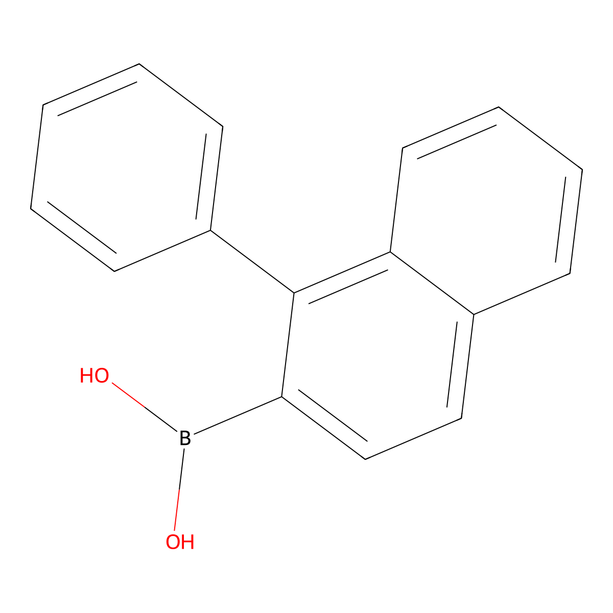 (1-Phenylnaphthalen-2-yl)boronic acid molecular structure, CAS 2362573-88-2