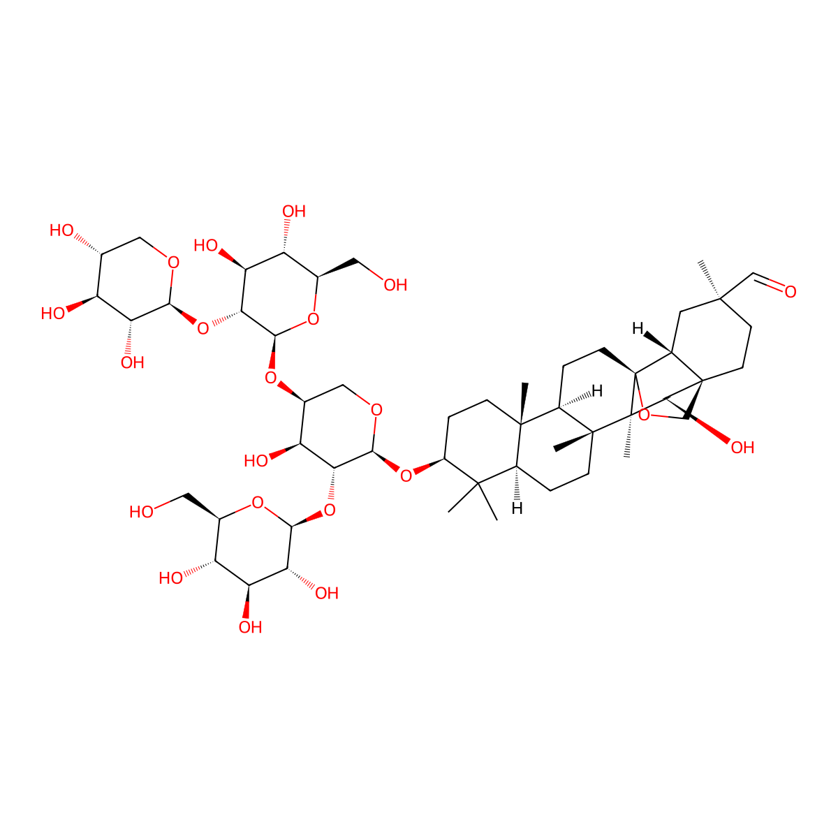 Ardisiacrispin A molecular structure, CAS 23643-61-0