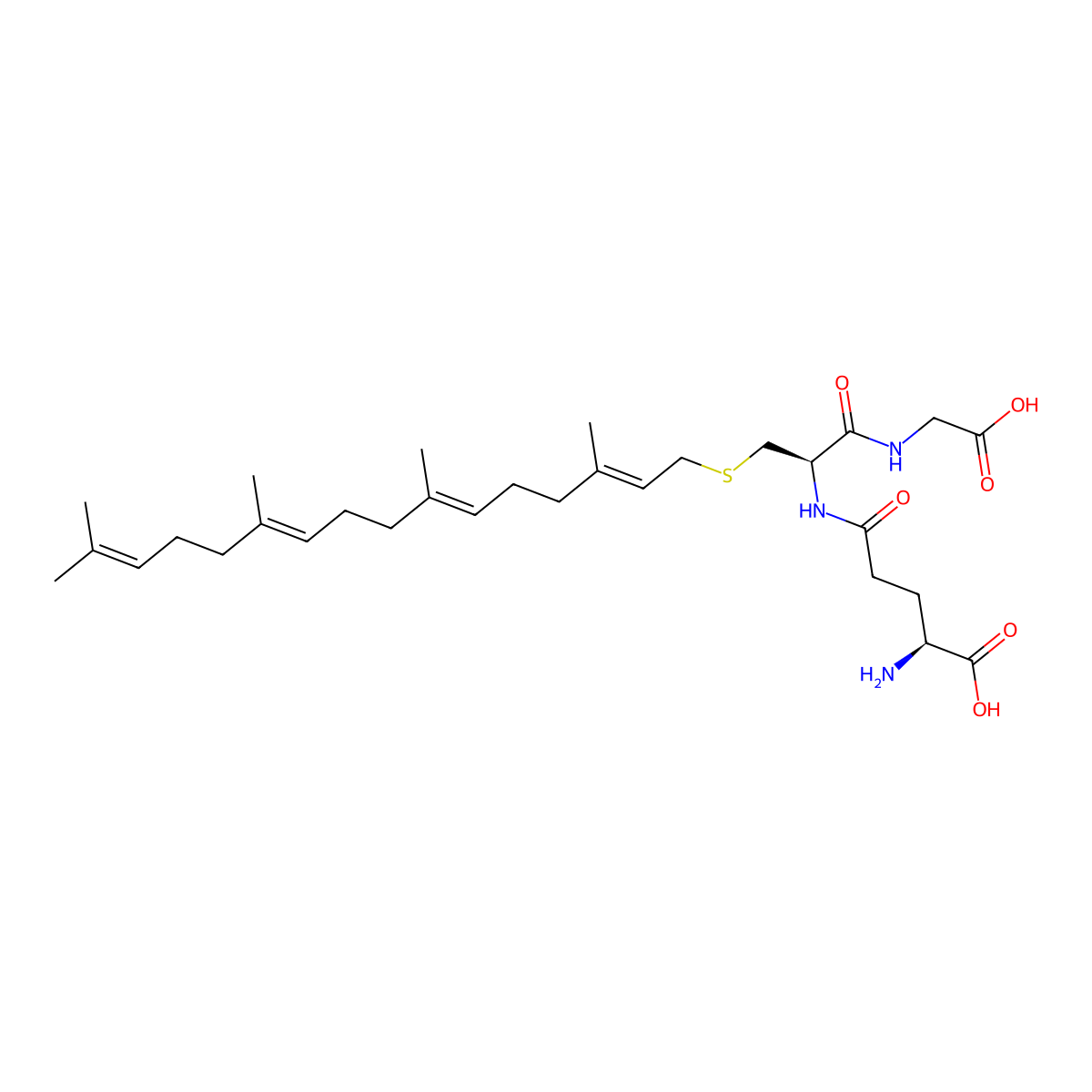 S-Geranylgeranyl-L-glutathione molecular structure, CAS 2364639-42-7