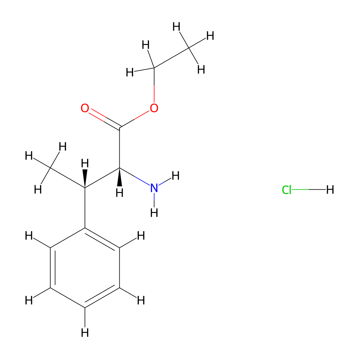 (2R,3S)-2-Amino-3-phenyl-butyric acid ethyl ester hydrochloride molecular structure, CAS 2365390-52-7