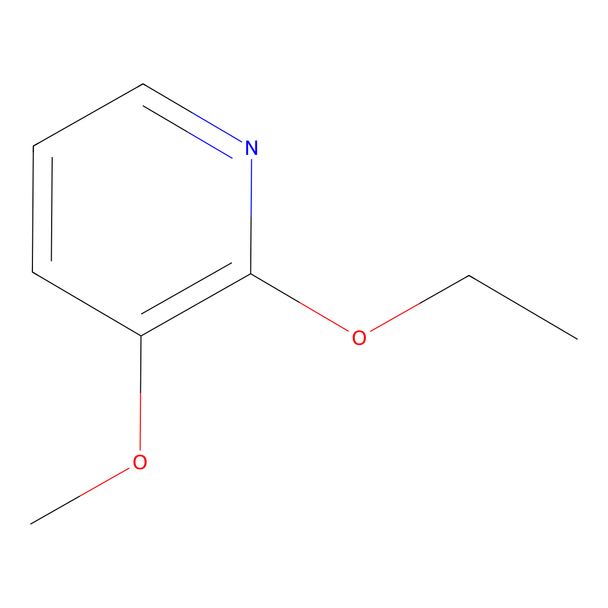 2-Ethoxy-3-methoxypyridine molecular structure, CAS 2365418-64-8
