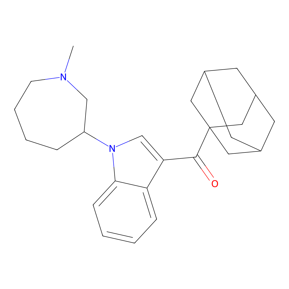 AM1248 azepane isomer molecular structure, CAS 2365471-12-9