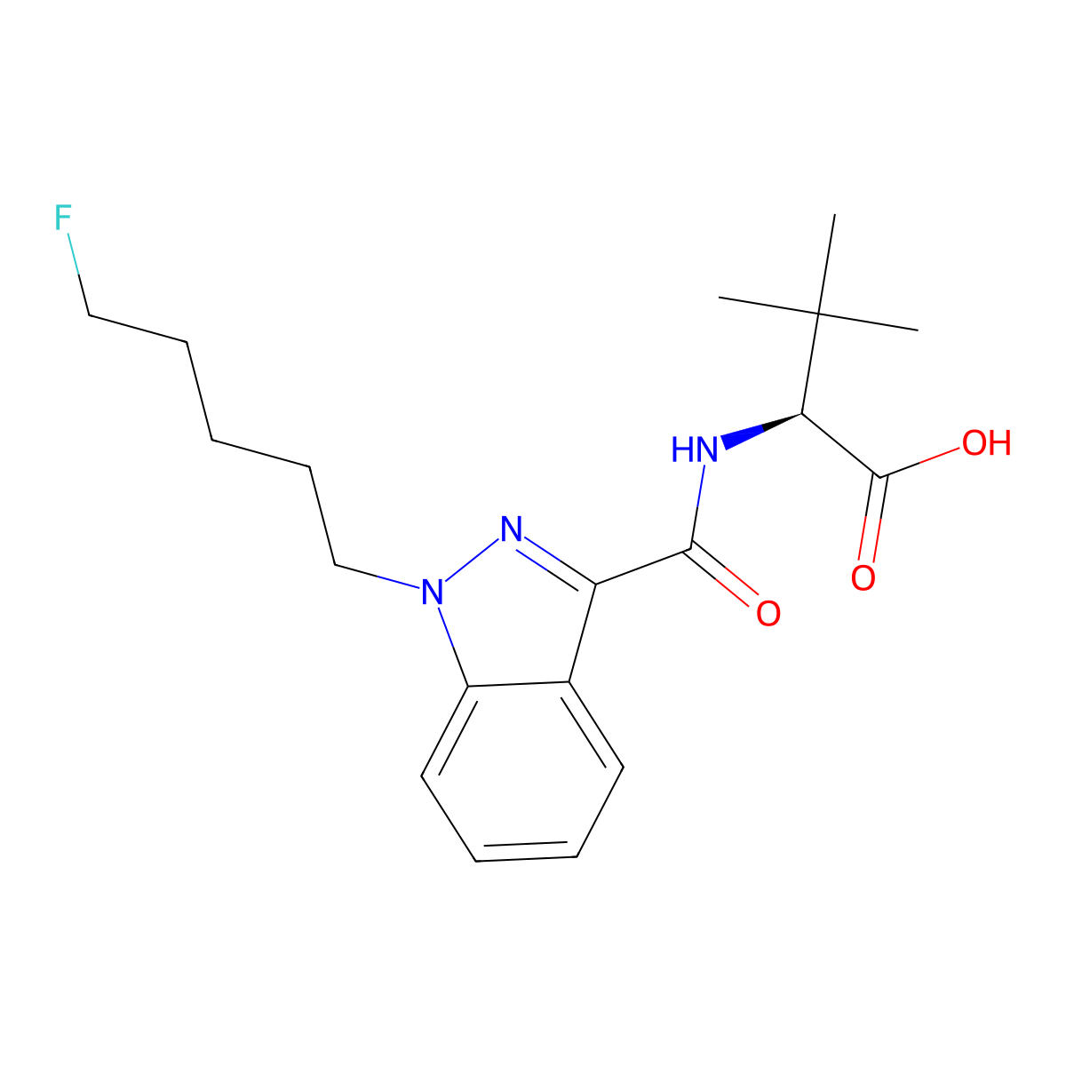 5-Fluoro ADB Metabolite 7 molecular structure, CAS 2365471-39-0