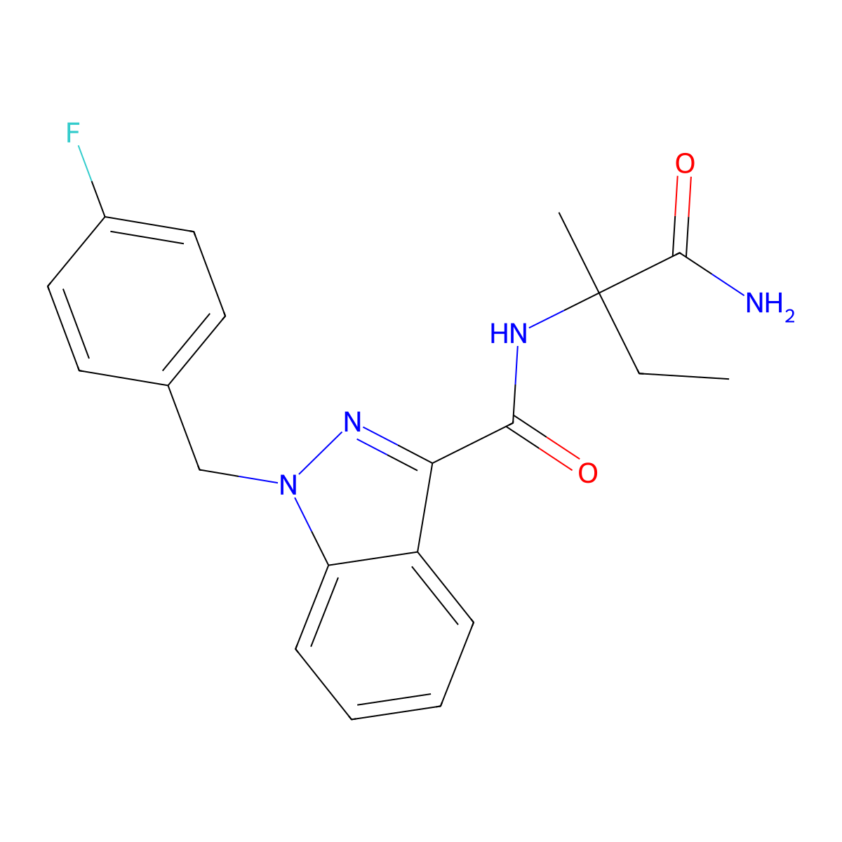 AB-FUBINACA isomer 2 molecular structure, CAS 2365471-64-1