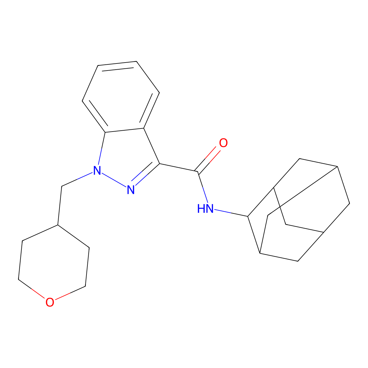 Adamantyl-thpinaca molecular structure, CAS 2365471-86-7