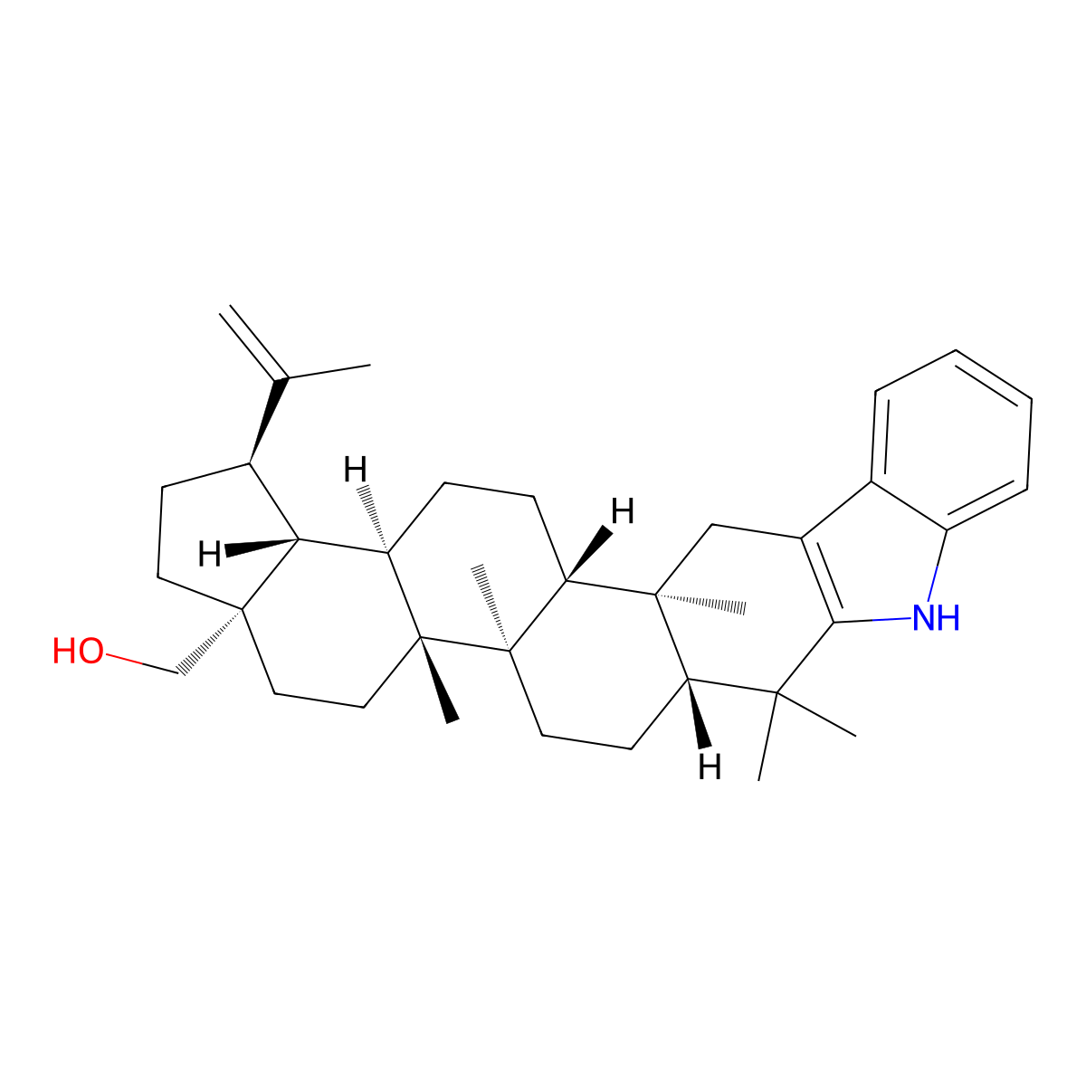 2,3-Indolobetulin molecular structure, CAS 2365493-59-8