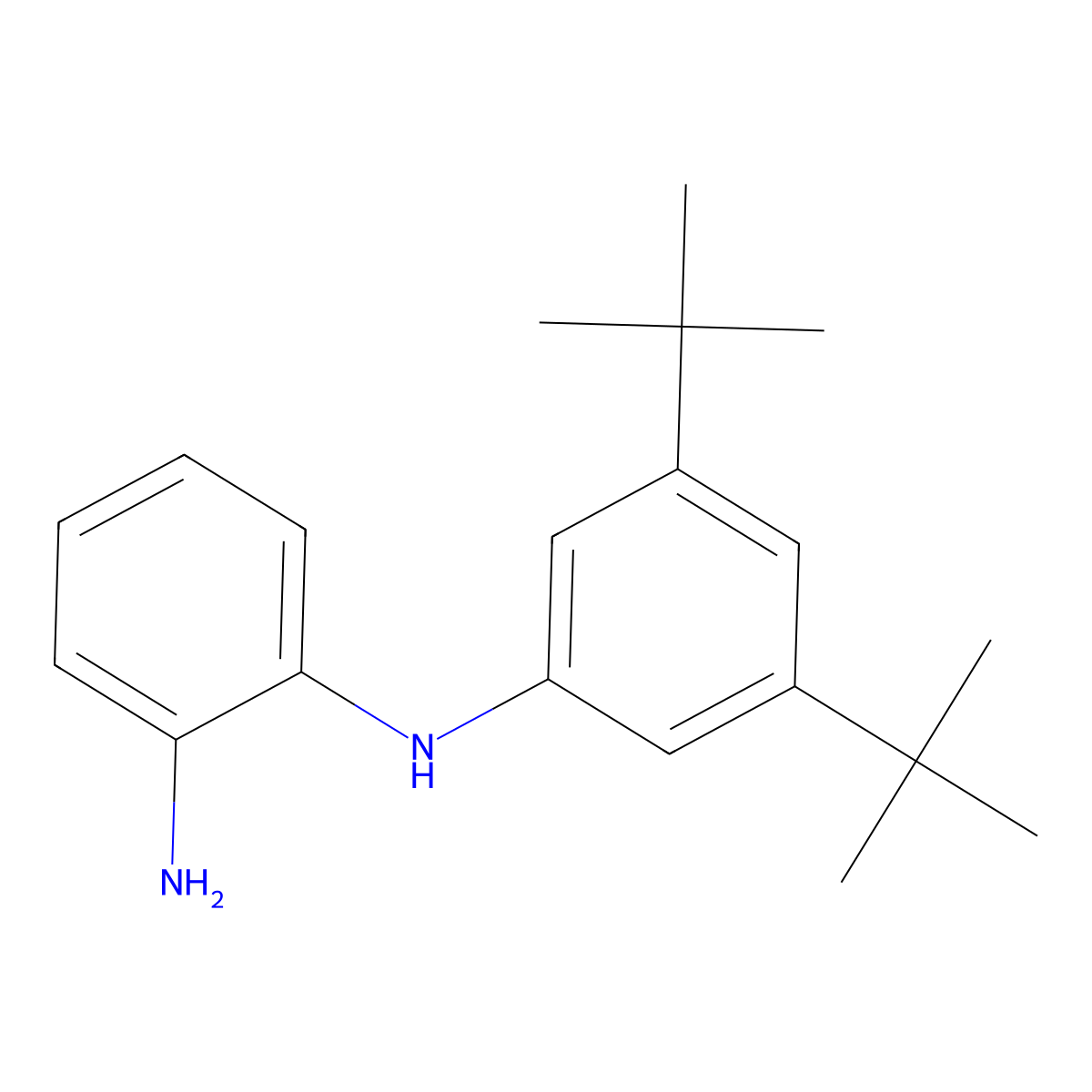 N1-(3,5-Di-tert-butylphenyl)benzene-1,2-diamine molecular structure, CAS 2365501-07-9