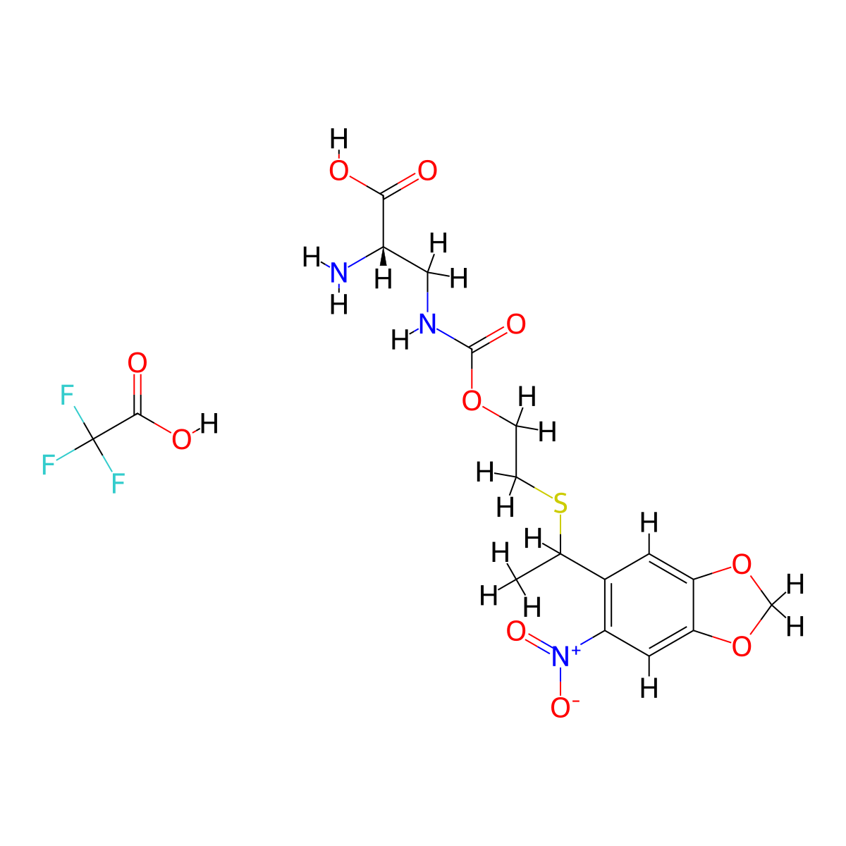 Gfp150 (tfa) molecular structure, CAS 2366176-90-9