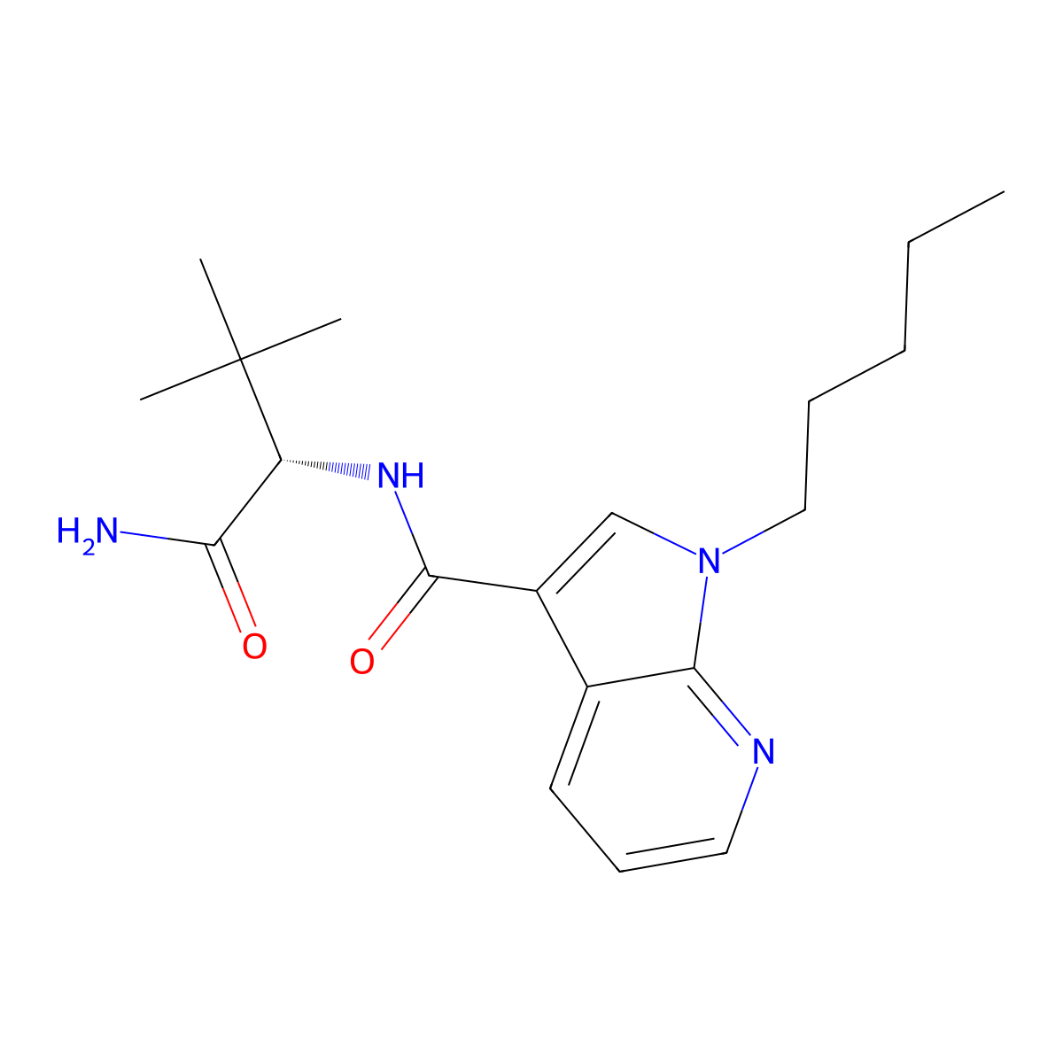 Adb-P7aica molecular structure, CAS 2366273-07-4