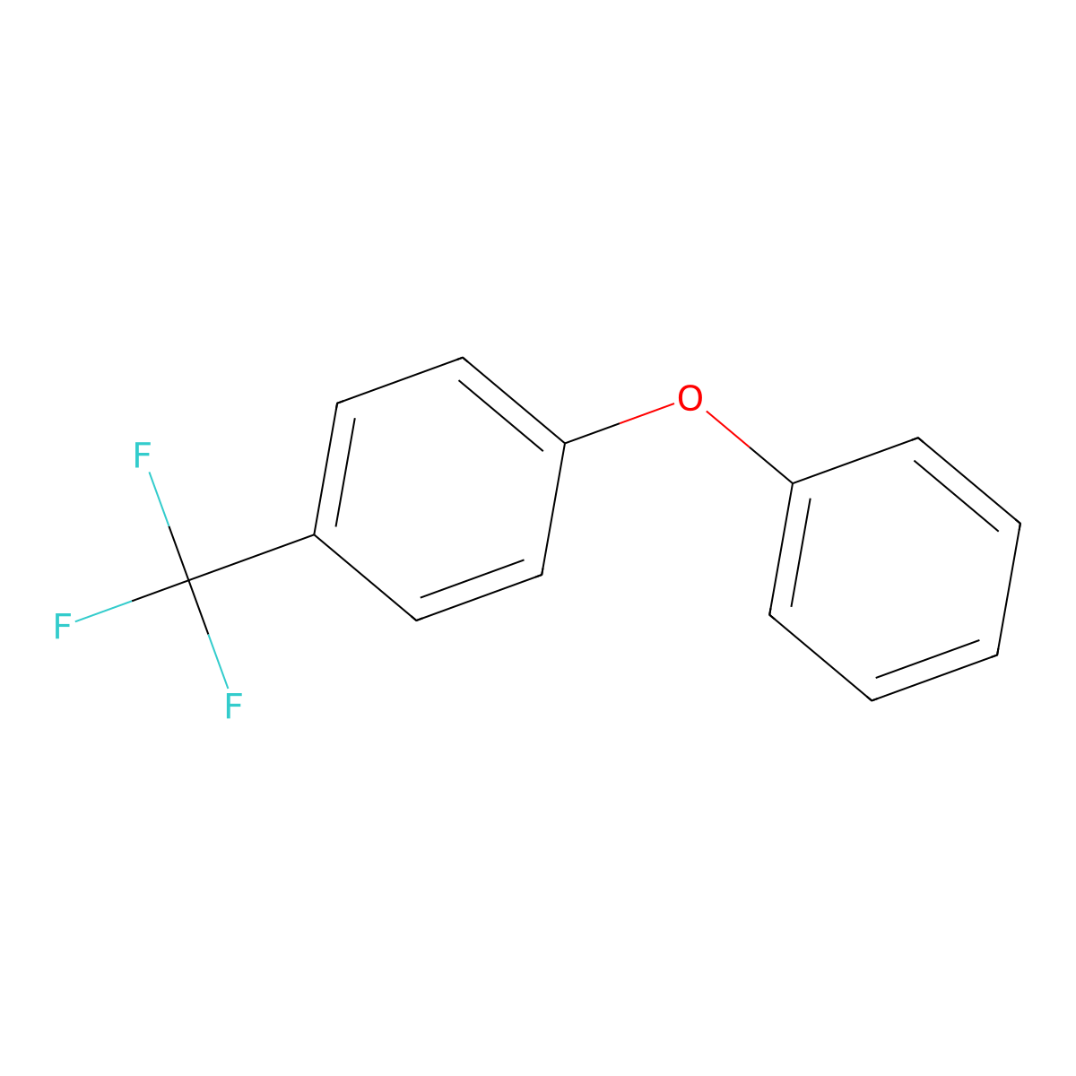 4-(Trifluoromethyl)diphenyl ether molecular structure, CAS 2367-02-4