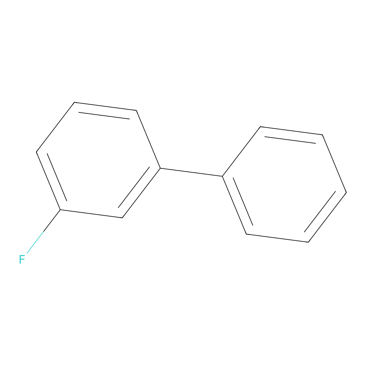 3-Fluorobiphenyl molecular structure, CAS 2367-22-8