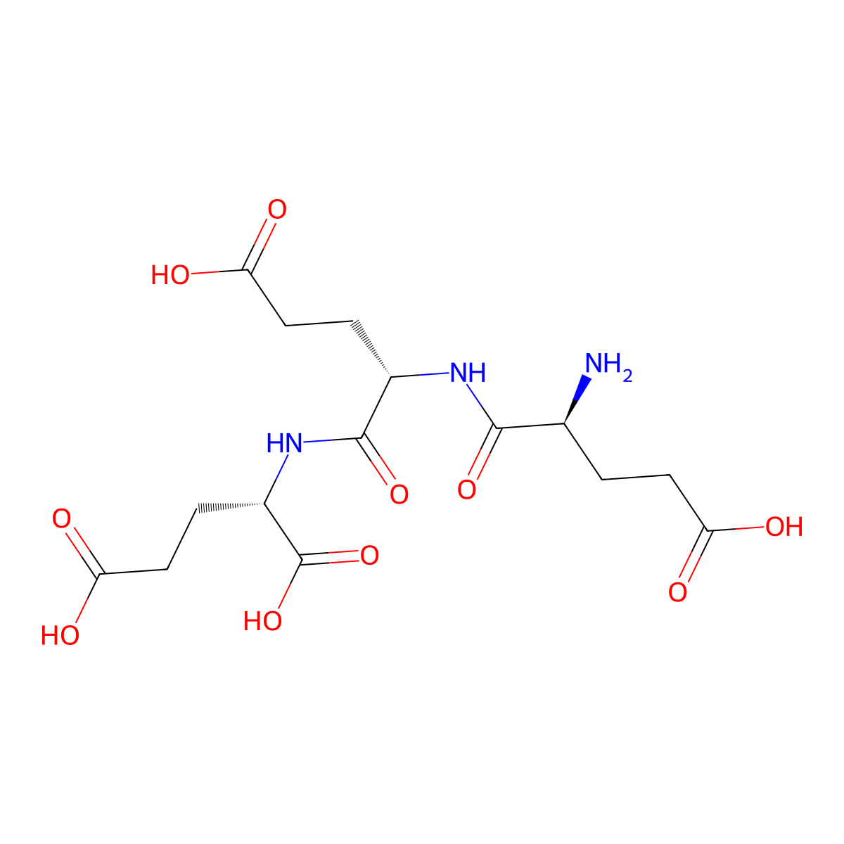 Glu-Glu-Glu molecular structure, CAS 23684-48-2