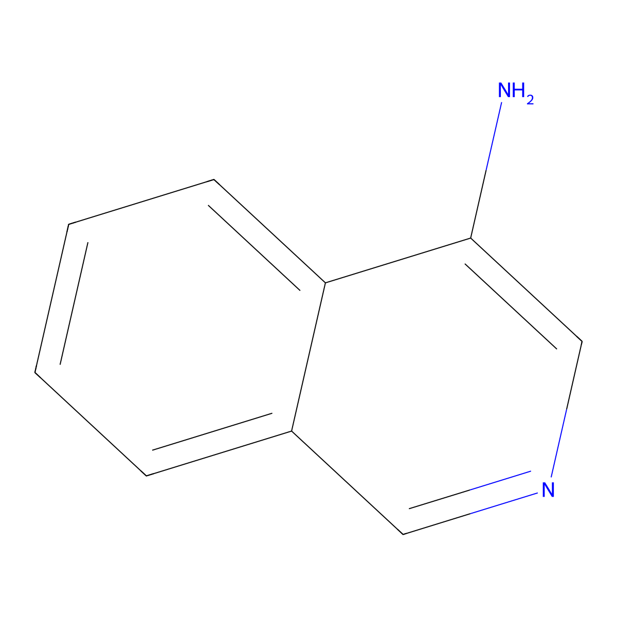 4-Aminoisoquinoline molecular structure, CAS 23687-25-4