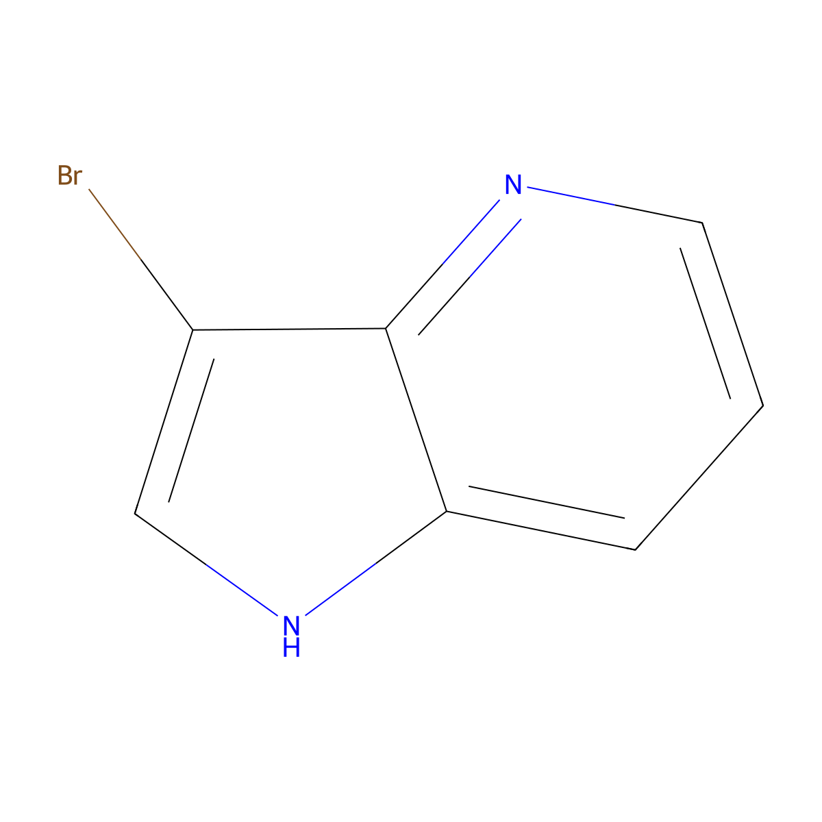 3-Bromo-4-azaindole molecular structure, CAS 23688-47-3