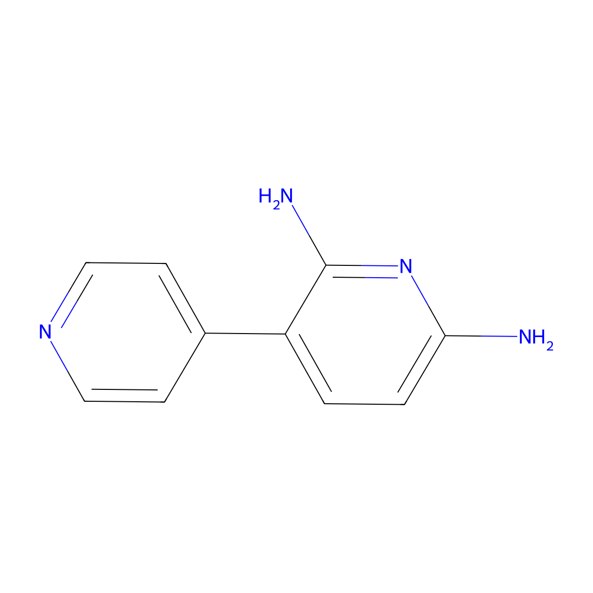 [3,4'-Bipyridine]-2,6-diamine molecular structure, CAS 2369614-32-2