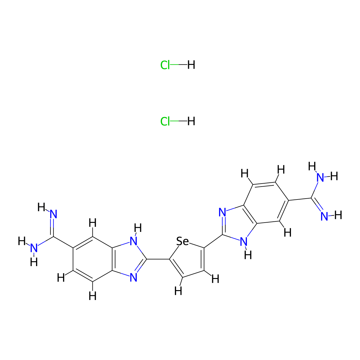 DB1976 dihydrochloride molecular structure, CAS 2369663-93-2
