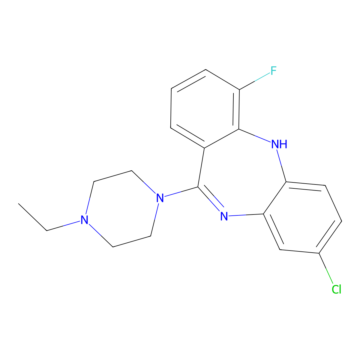 JHU37160 (DREADD ligand) molecular structure, CAS 2369979-68-8