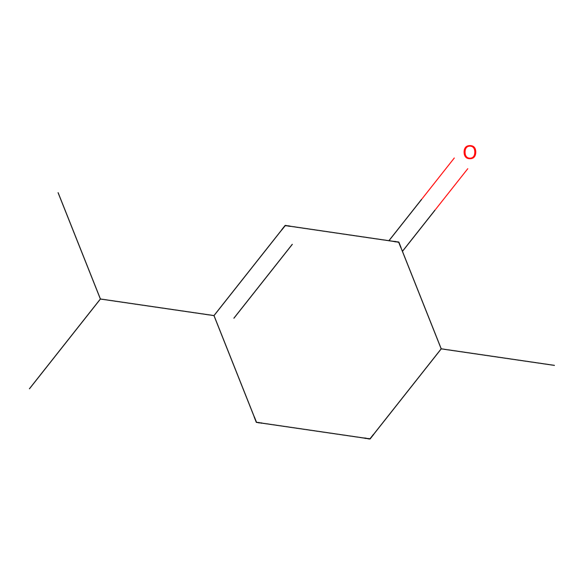 Carvenone molecular structure, CAS 23733-68-8