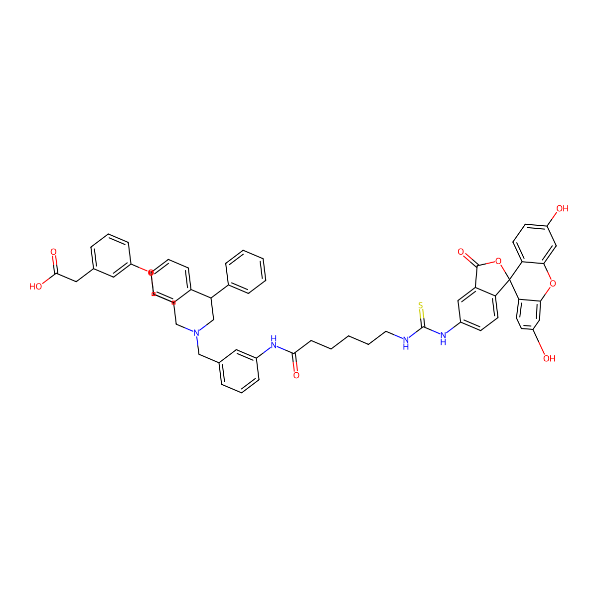 Fitc-GW3965 molecular structure, CAS 2374144-23-5