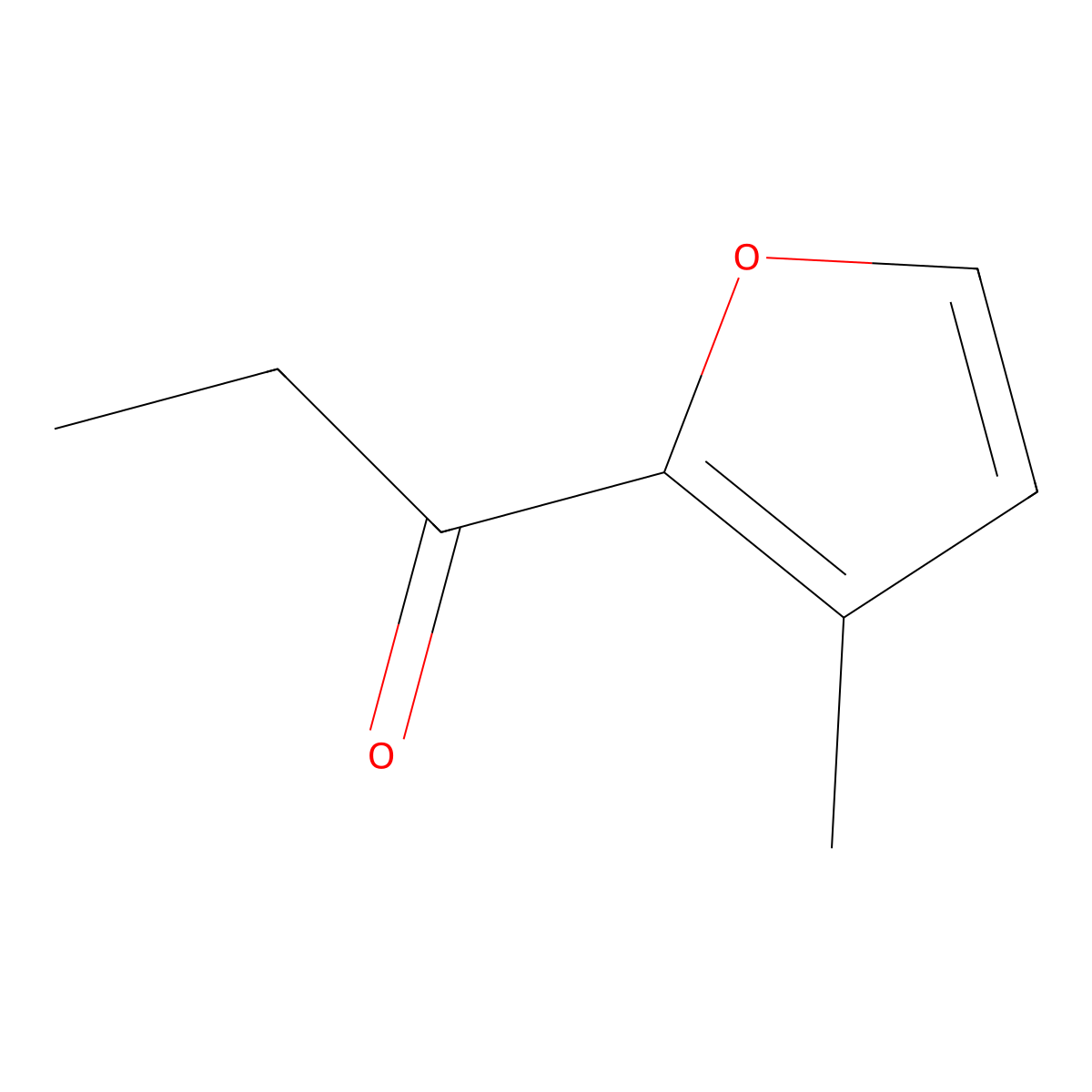 1-(3-Methyl-2-furyl)propan-1-one molecular structure, CAS 23747-34-4