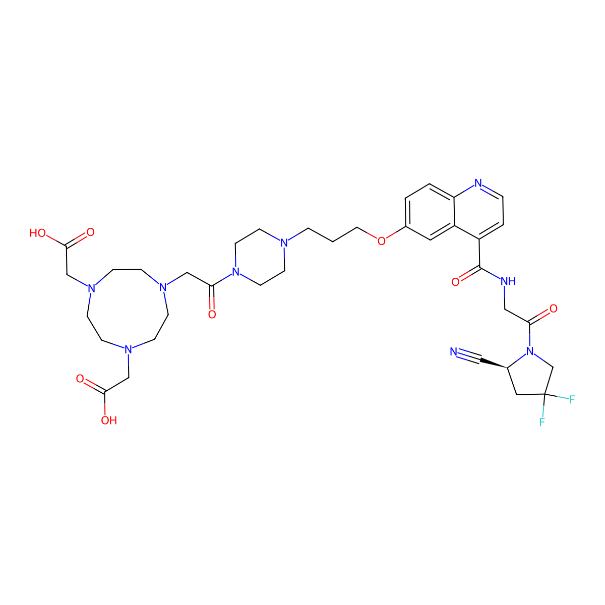 Nota-fapi molecular structure, CAS 2374782-03-1