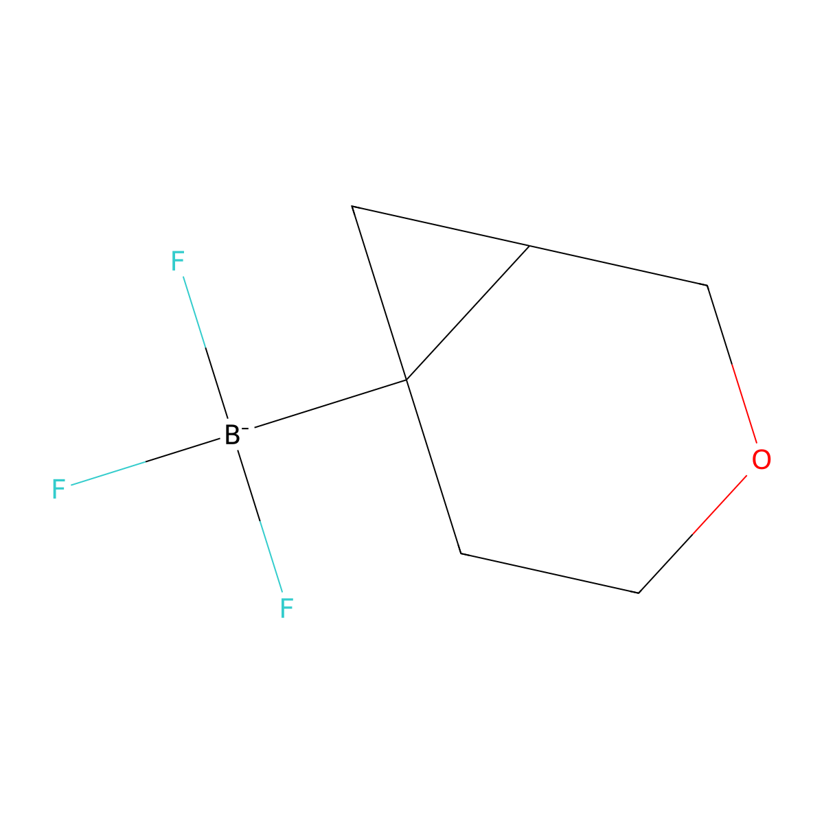 (3-Oxabicyclo[4.1.0]heptan-6-yl)trifluoroborate molecular structure, CAS 2374786-93-1