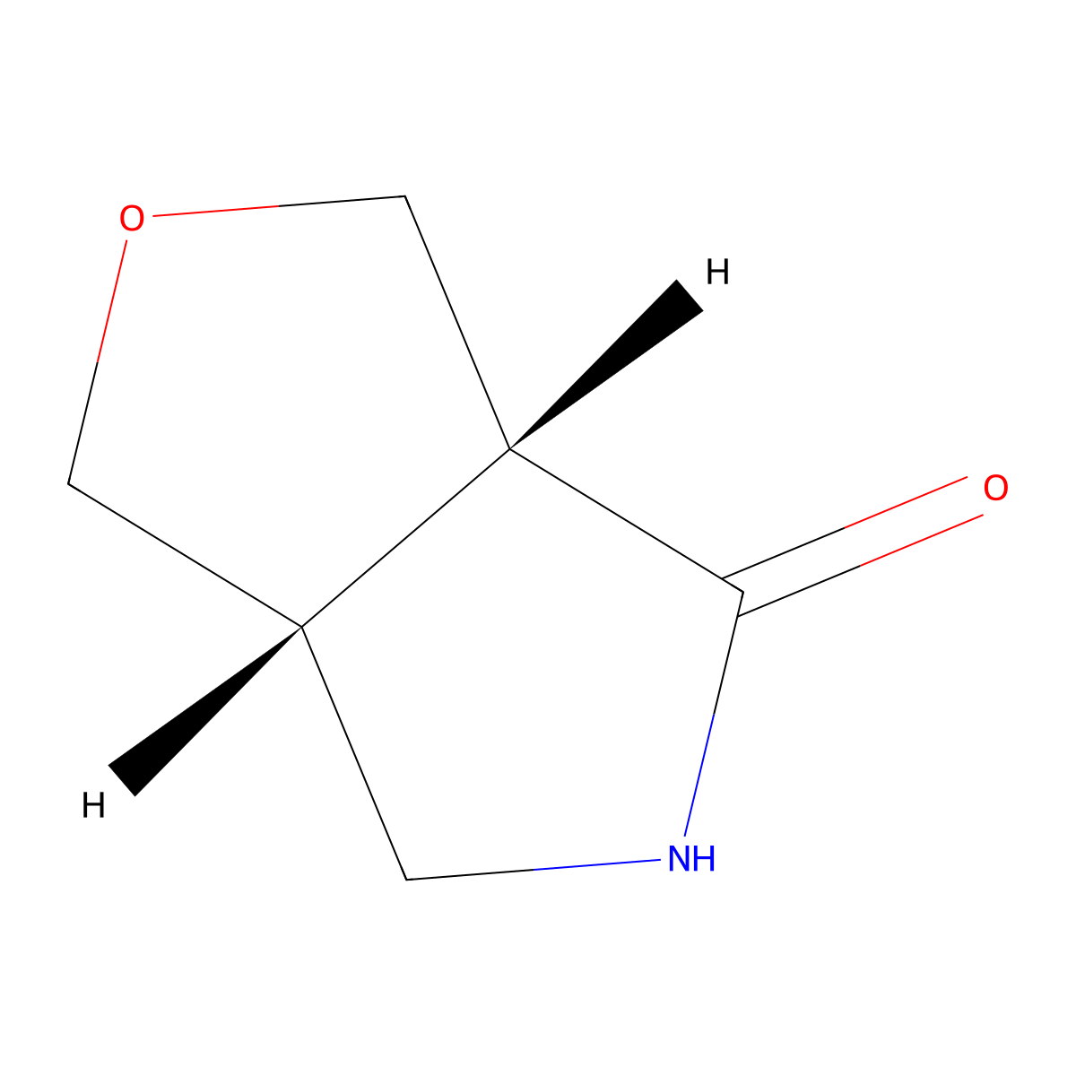 (3AR,6aR)-hexahydro-4H-furo[3,4-c]pyrrol-4-one molecular structure, CAS 2375164-85-3