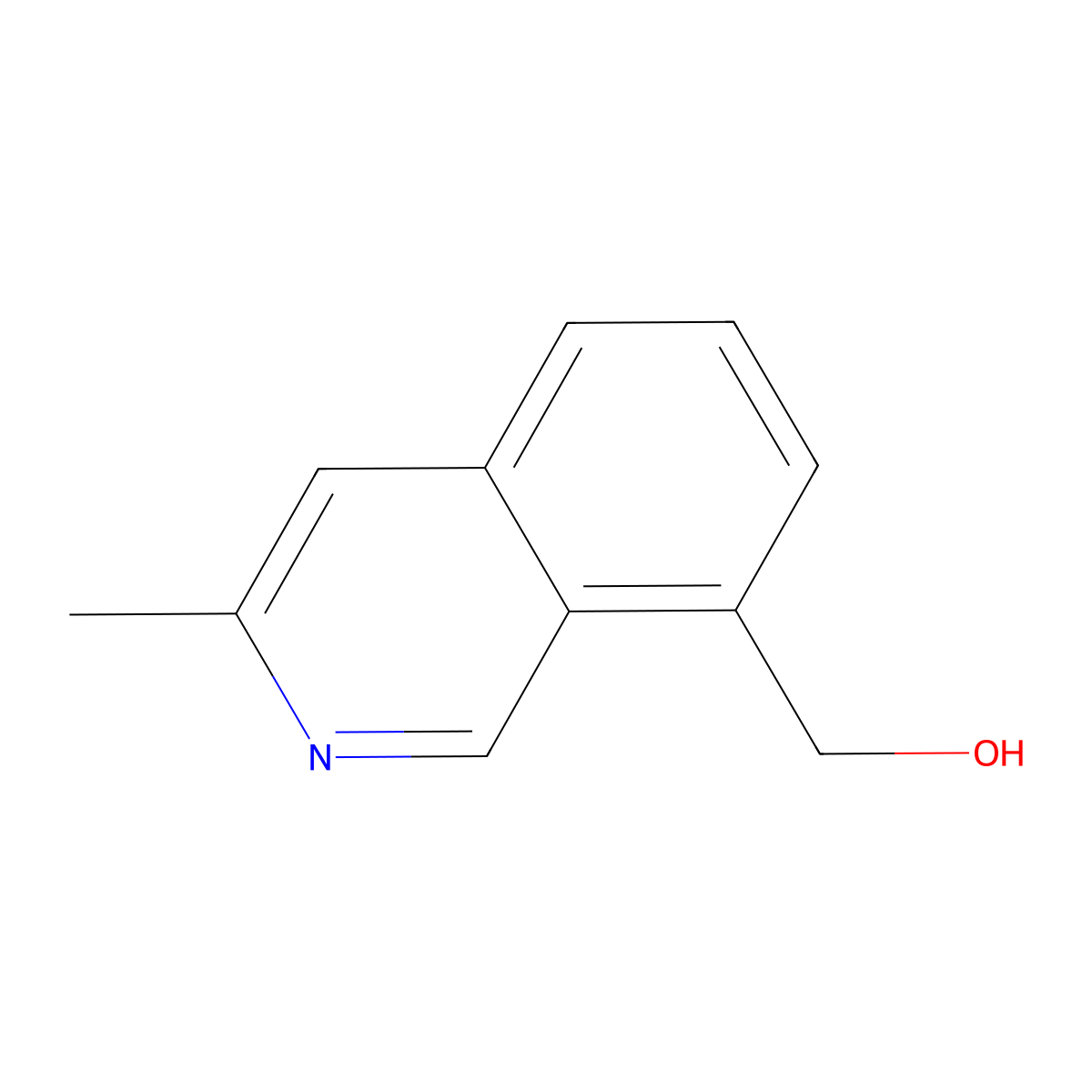 (3-Methylisoquinolin-8-yl)methanol molecular structure, CAS 2375193-73-8