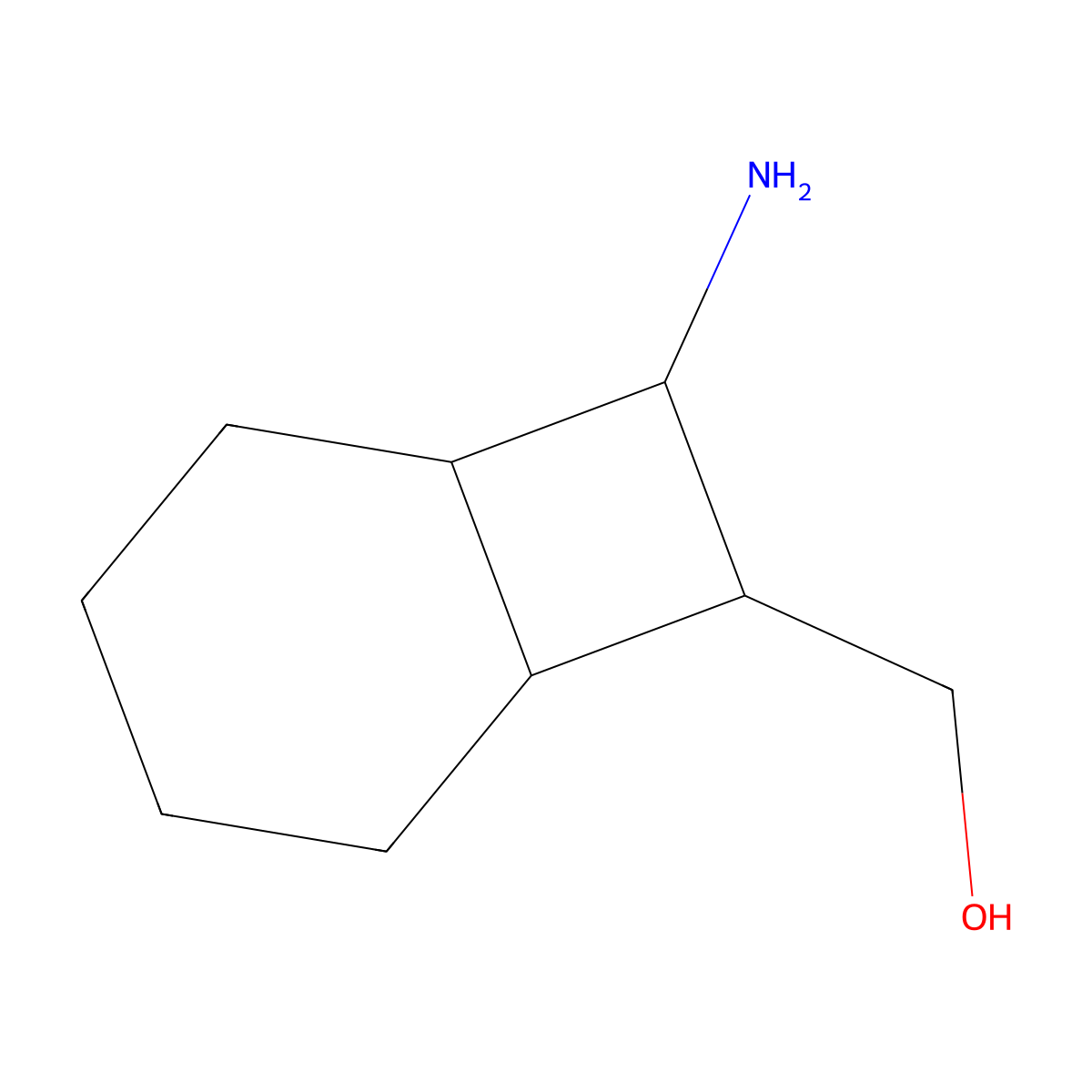 {8-Aminobicyclo[4.2.0]octan-7-yl}methanol molecular structure, CAS 2375260-38-9