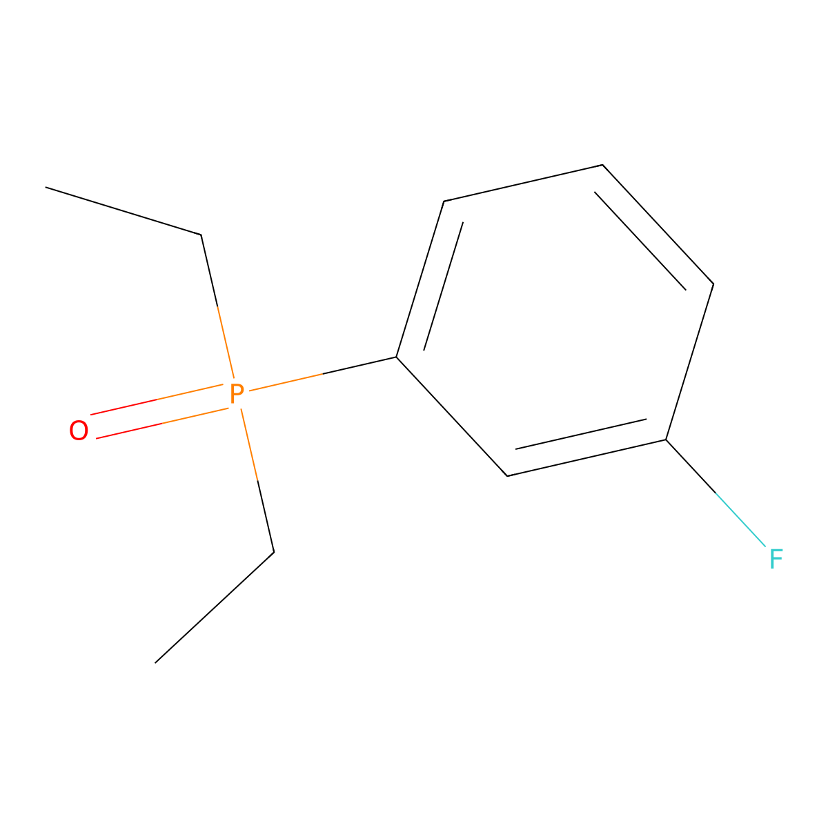 1-(Diethylphosphoryl)-3-fluorobenzene molecular structure, CAS 2375262-13-6