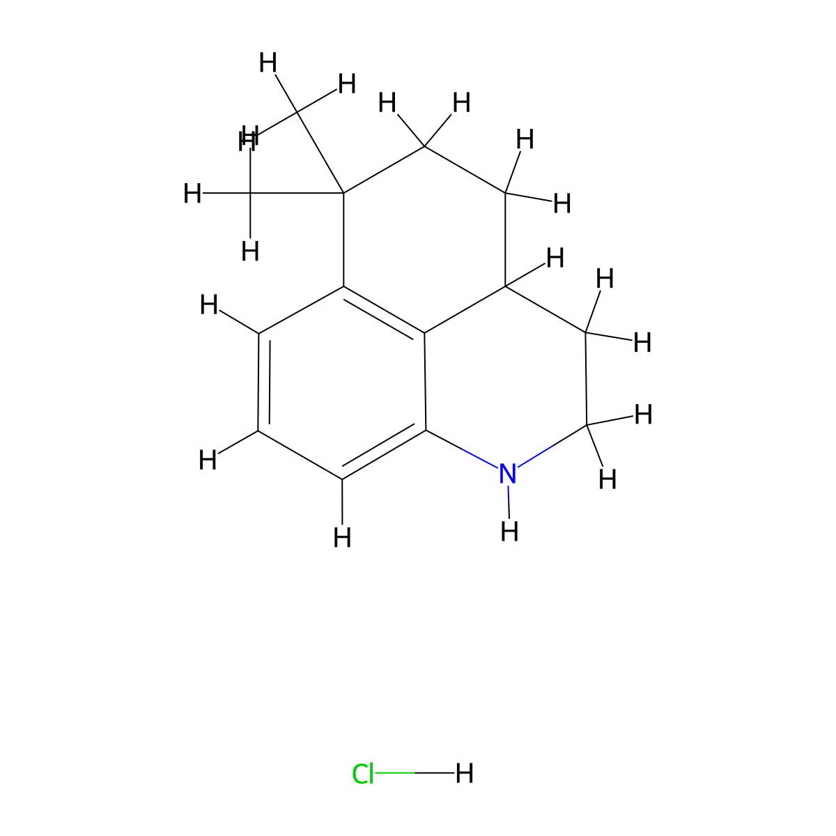 8,8-Dimethyl-2-azatricyclo(7.3.1.0,5,13)trideca-1(12),9(13),10-triene hydrochloride molecular structure, CAS 2375267-74-4