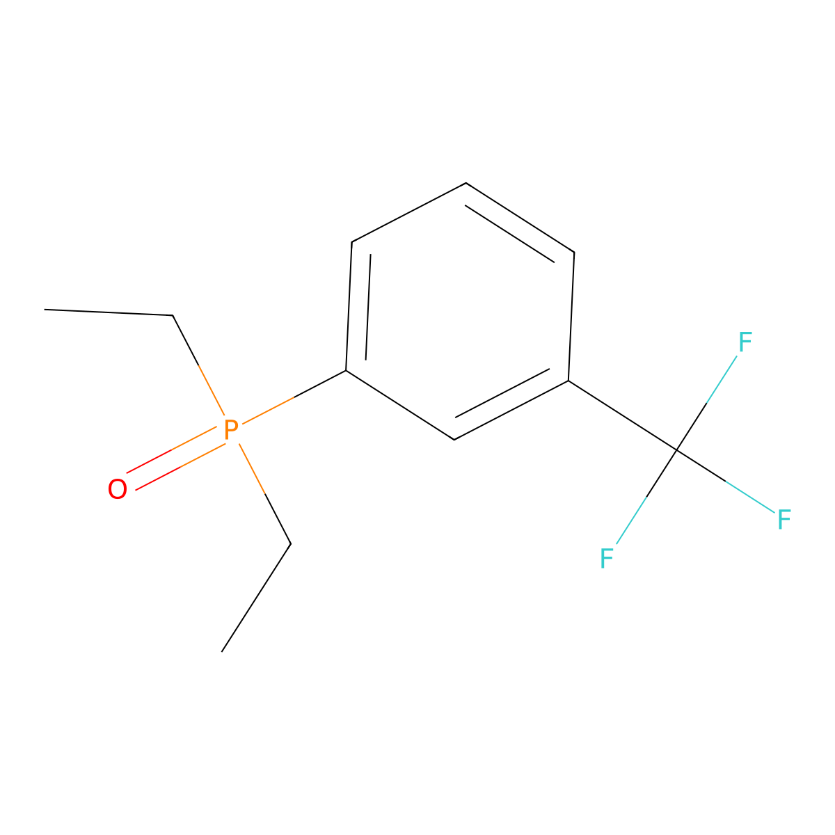 1-(Diethylphosphoryl)-3-(trifluoromethyl)benzene molecular structure, CAS 2375268-27-0