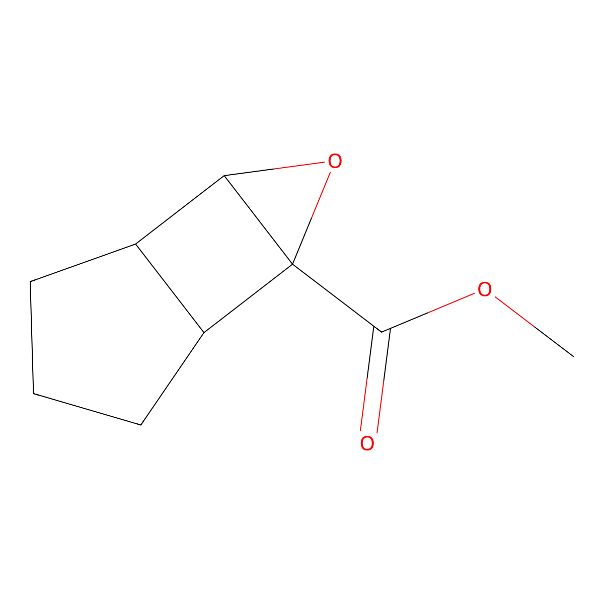 Methyl 3-oxatricyclo[3.3.0.0,2,4]octane-2-carboxylate molecular structure, CAS 2375269-77-3