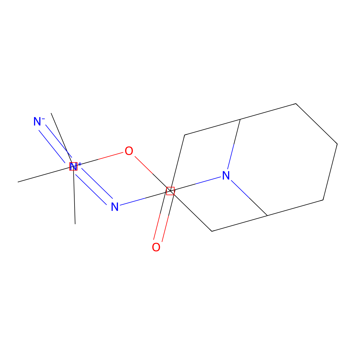 Tert-butyl 3-azido-9-azabicyclo[3.3.1]nonane-9-carboxylate molecular structure, CAS 2375270-06-5