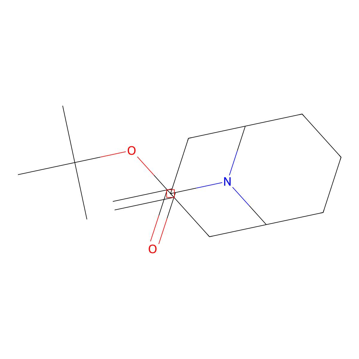 Tert-butyl 3-methylidene-9-azabicyclo[3.3.1]nonane-9-carboxylate molecular structure, CAS 2375271-27-3