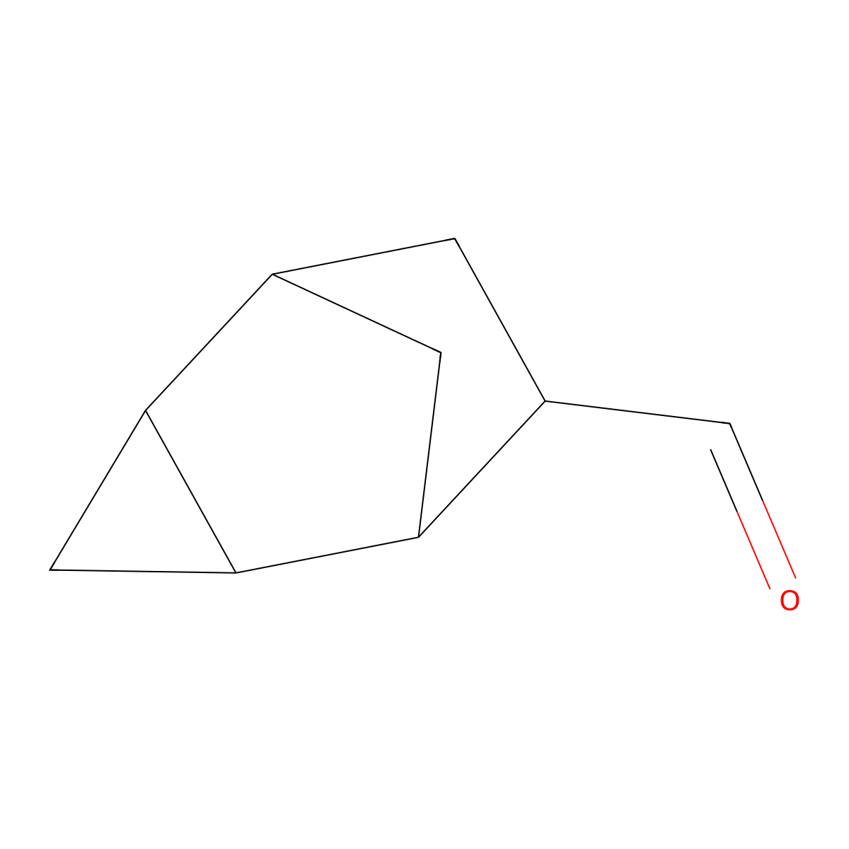 Tricyclo[3.2.1.0,2,4]octane-6-carbaldehyde molecular structure, CAS 2375273-66-6