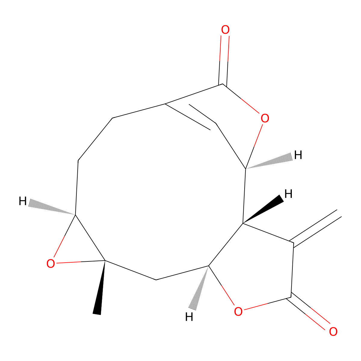 Deoxymikanolide molecular structure, CAS 23753-57-3