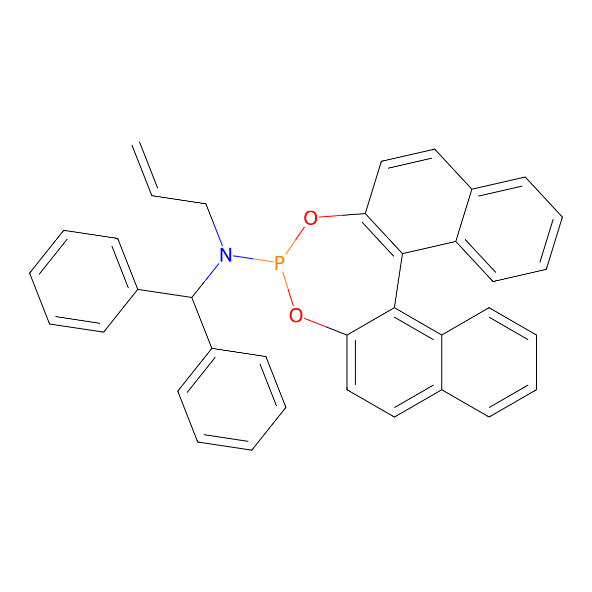 (S)-Allylphos molecular structure, CAS 2375836-77-2