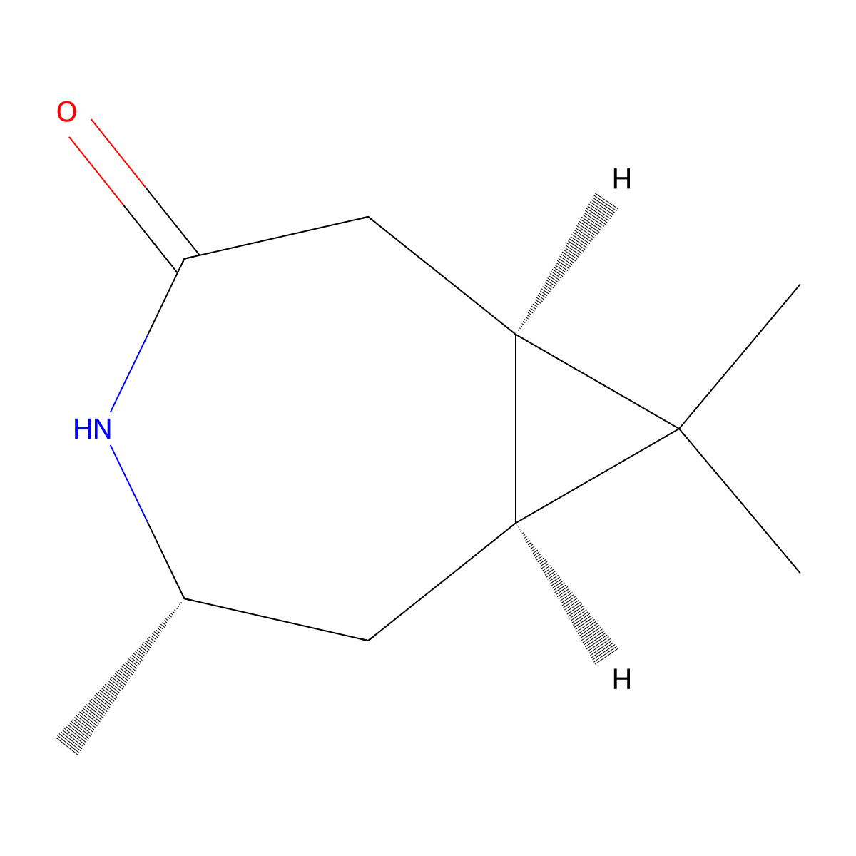 3R-Caranlactam molecular structure, CAS 2376150-91-1