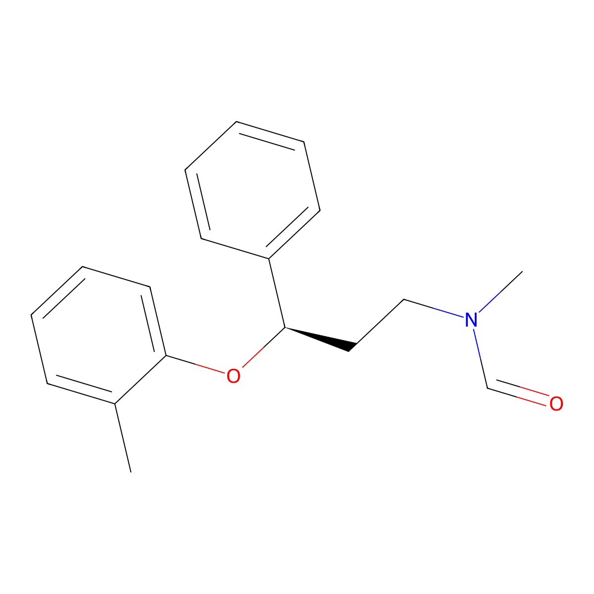 N-Formyl Atomoxetine molecular structure, CAS 2376668-89-0