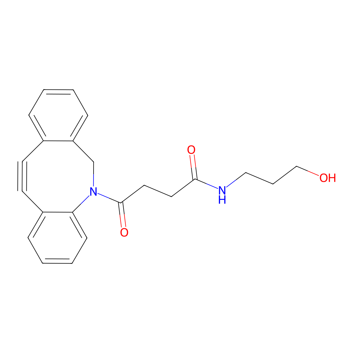 DBCO-C3-alcohol molecular structure, CAS 2377004-09-4