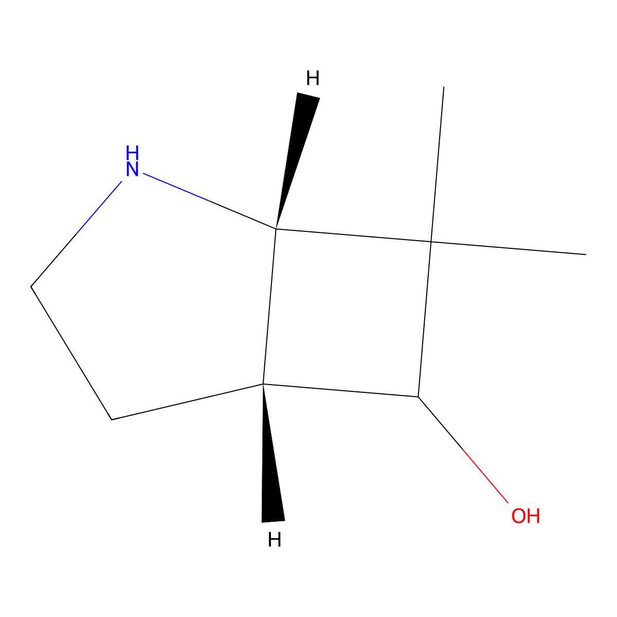 (1S,5R)-7,7-Dimethyl-2-azabicyclo[3.2.0]heptan-6-ol molecular structure, CAS 2377030-49-2