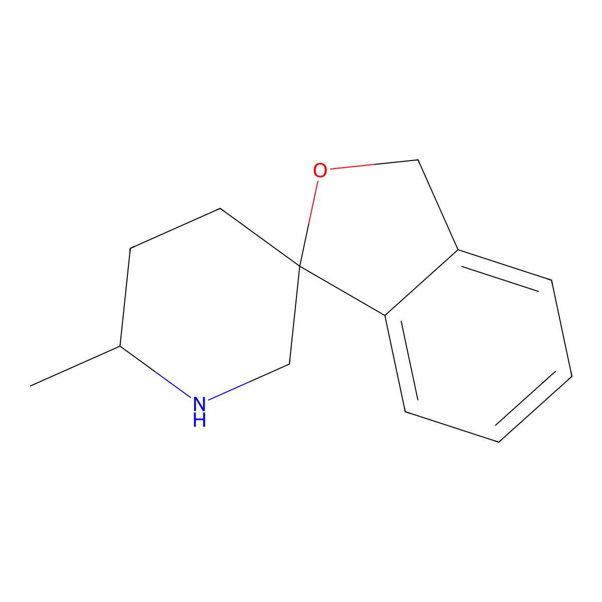 6'-methyl-3H-spiro[2-benzofuran-1,3'-piperidine] molecular structure, CAS 2377030-60-7