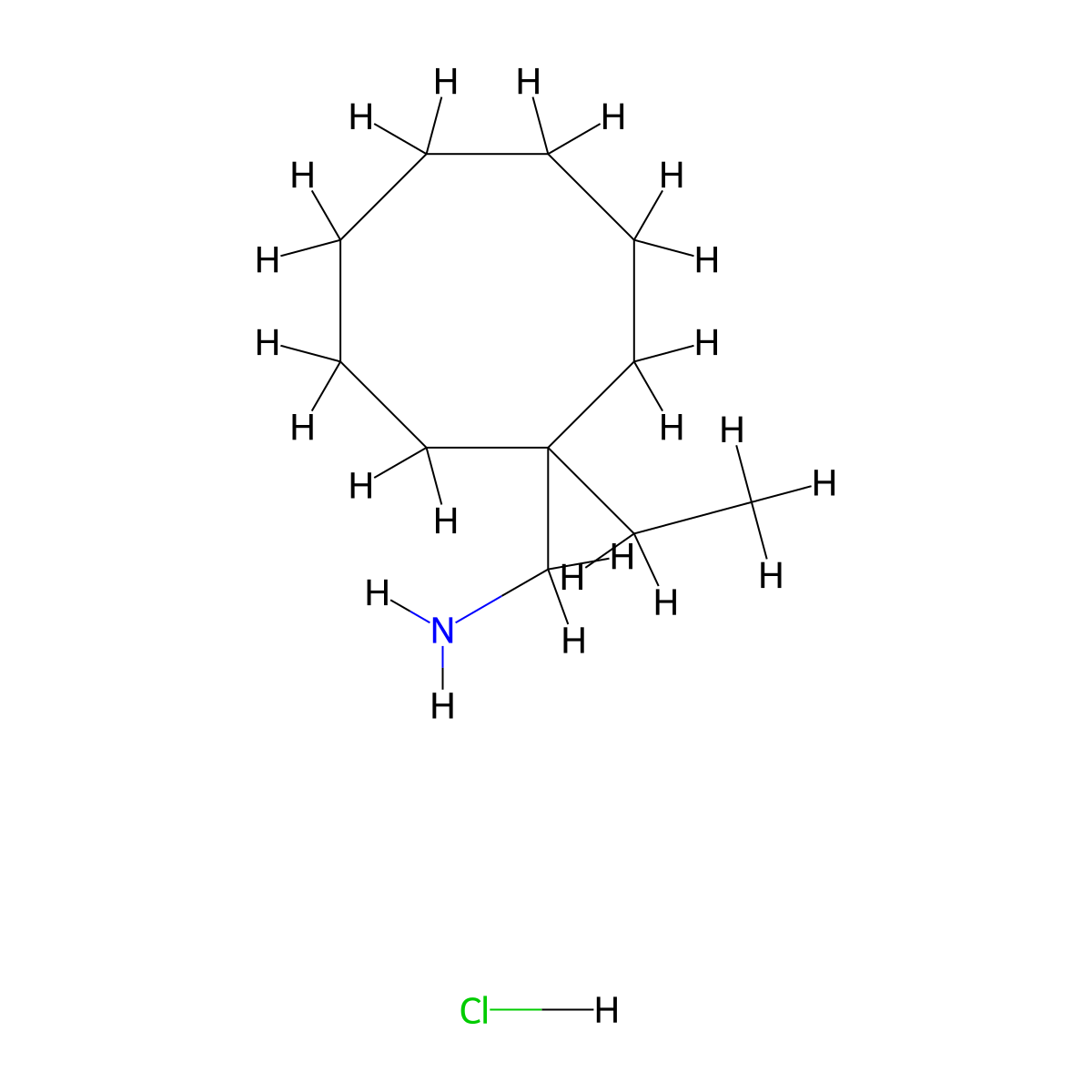 (1-Ethylcyclooctyl)methanamine hydrochloride molecular structure, CAS 2377031-48-4