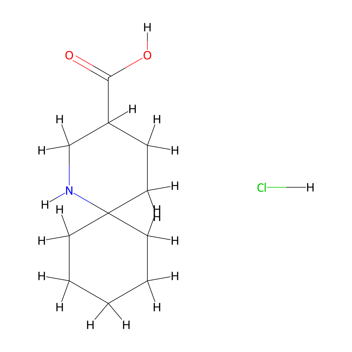1-Azaspiro[5.5]undecane-3-carboxylic acid hydrochloride molecular structure, CAS 2377035-45-3