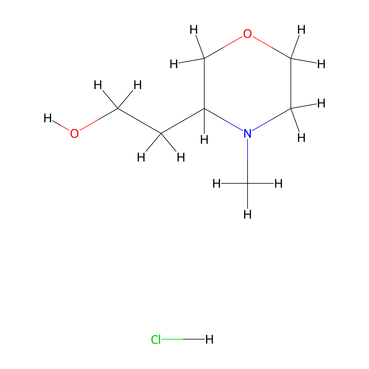 2-(4-Methylmorpholin-3-yl)ethan-1-ol hydrochloride molecular structure, CAS 2377036-29-6