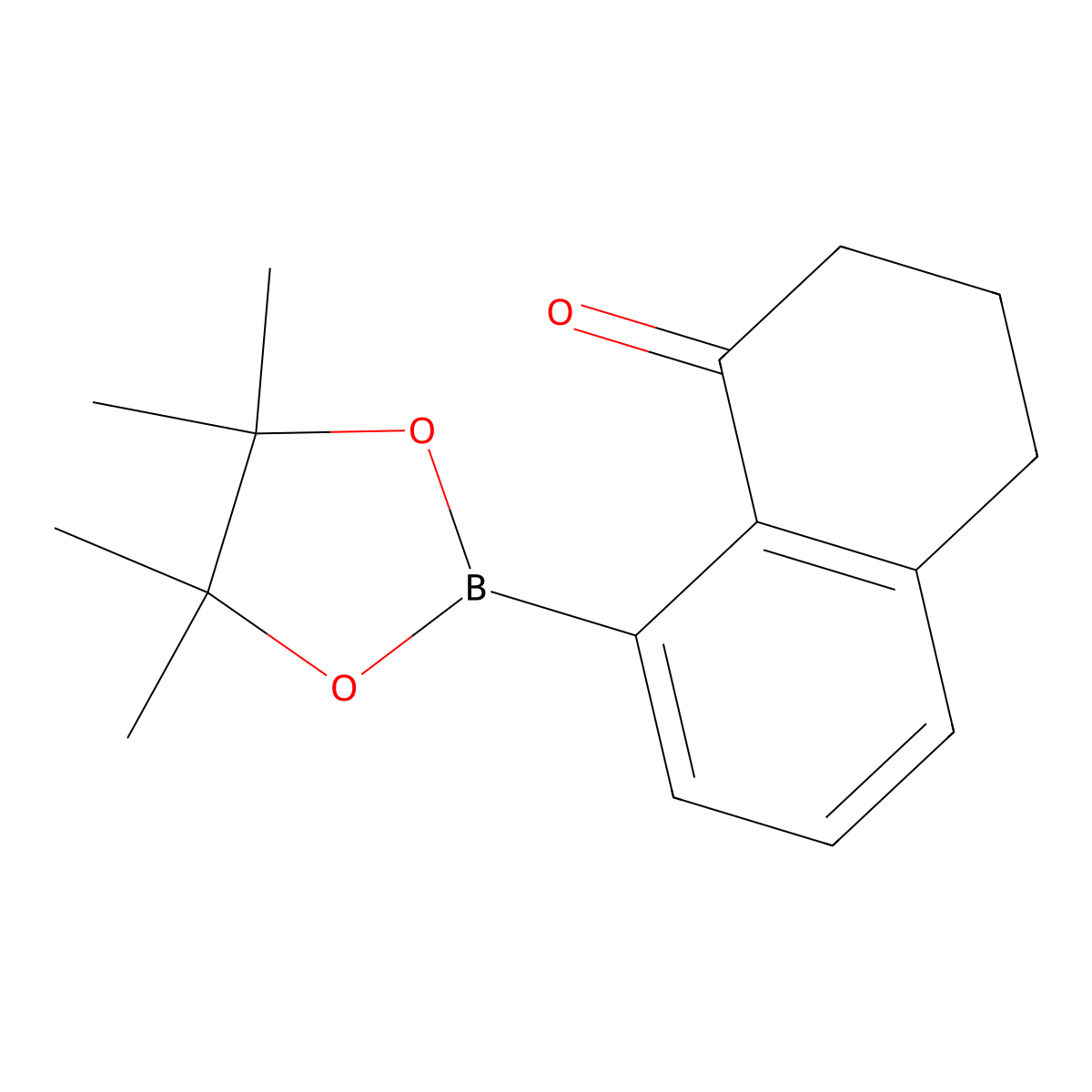 8-(4,4,5,5-Tetramethyl-1,3,2-dioxaborolan-2-YL)-3,4-dihydronaphthalen-1(2H)-one molecular structure, CAS 2377067-16-6