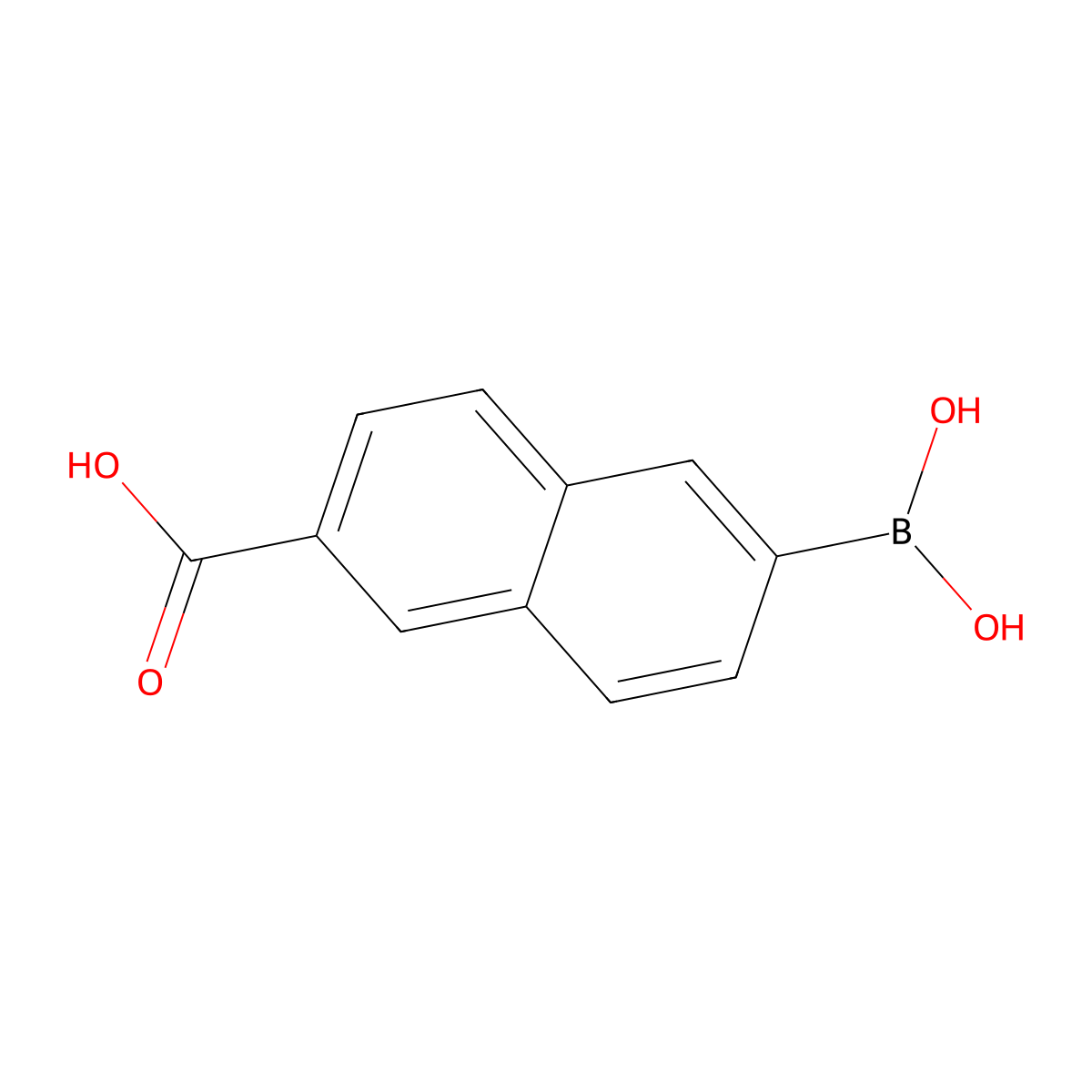 6-Carboxy-2-naphthaleneboronic acid molecular structure, CAS 2377607-93-5