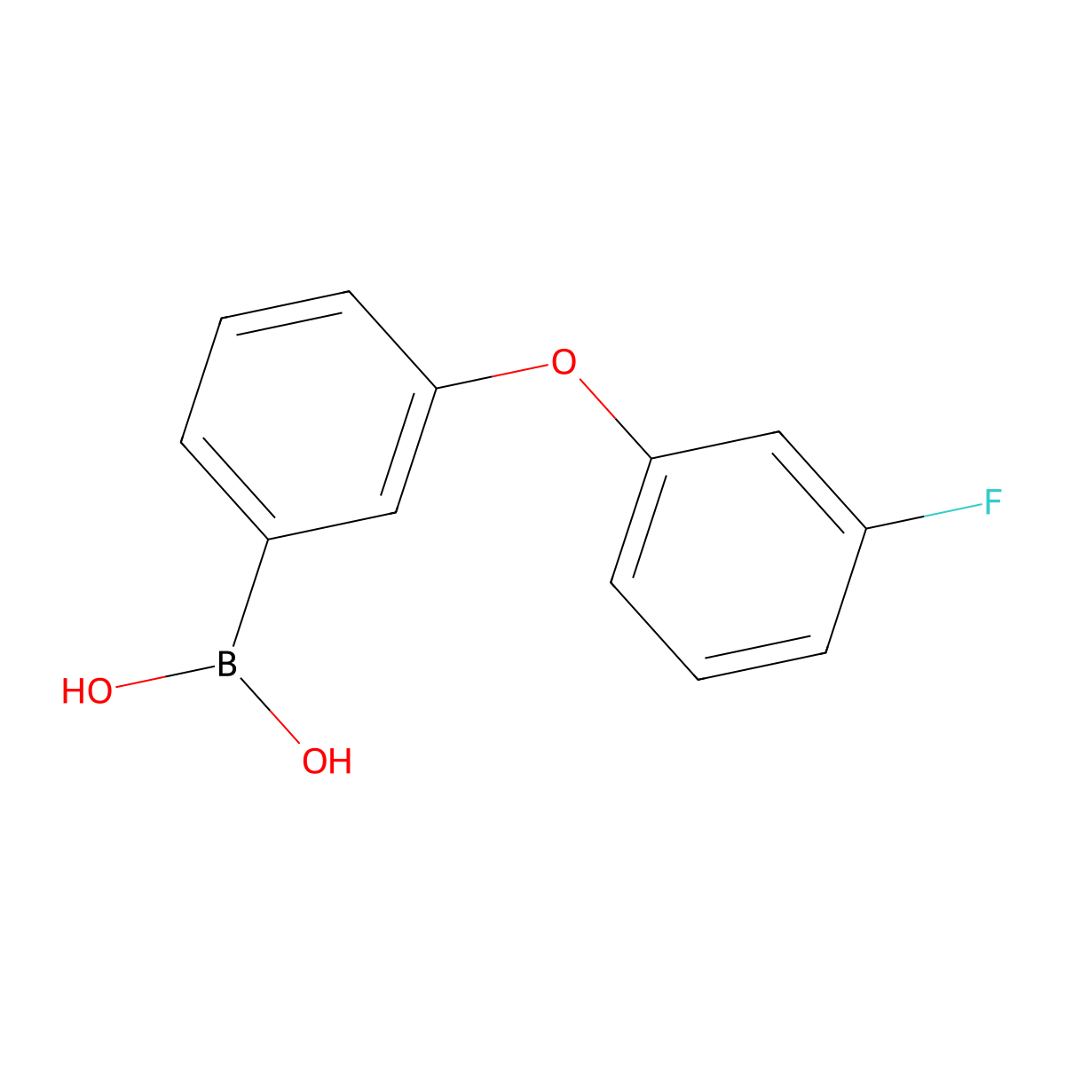 3-(3-Fluorophenoxy)phenylboronic acid molecular structure, CAS 2377611-79-3