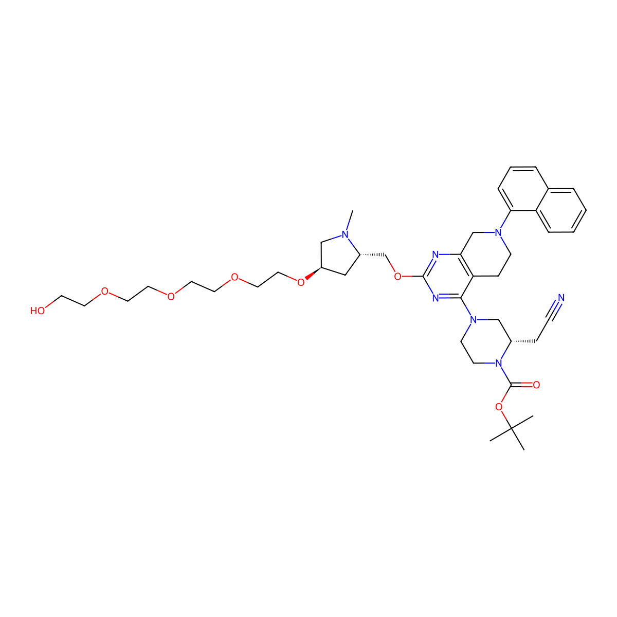 K-Ras ligand-Linker Conjugate 5 molecular structure, CAS 2378261-85-7